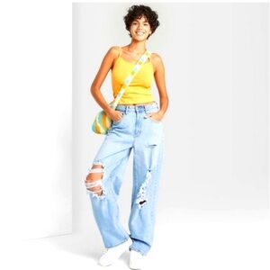 NWOT Wild Fable Super High-Rise Baggy Jeans